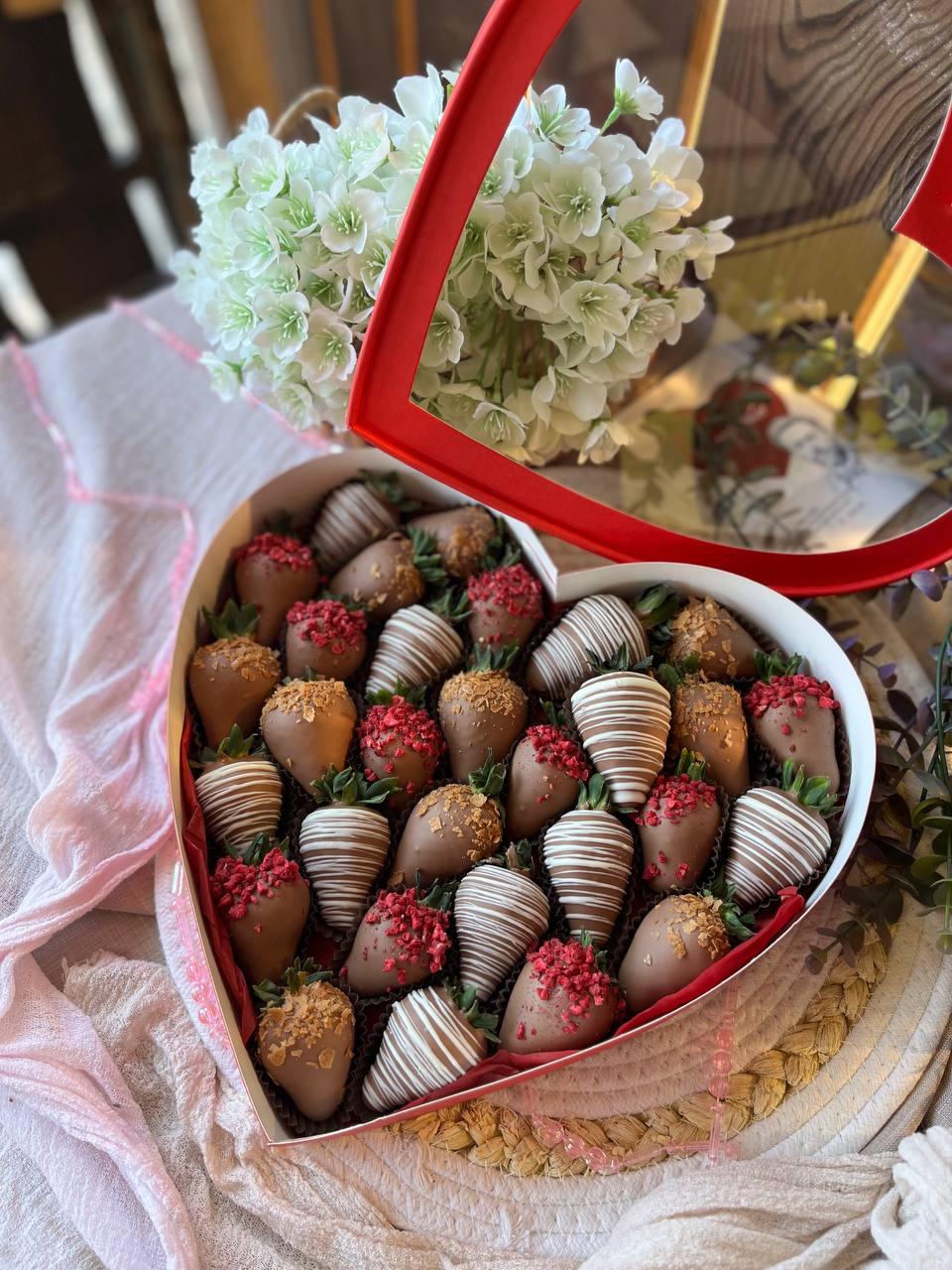 Клубничное сердце