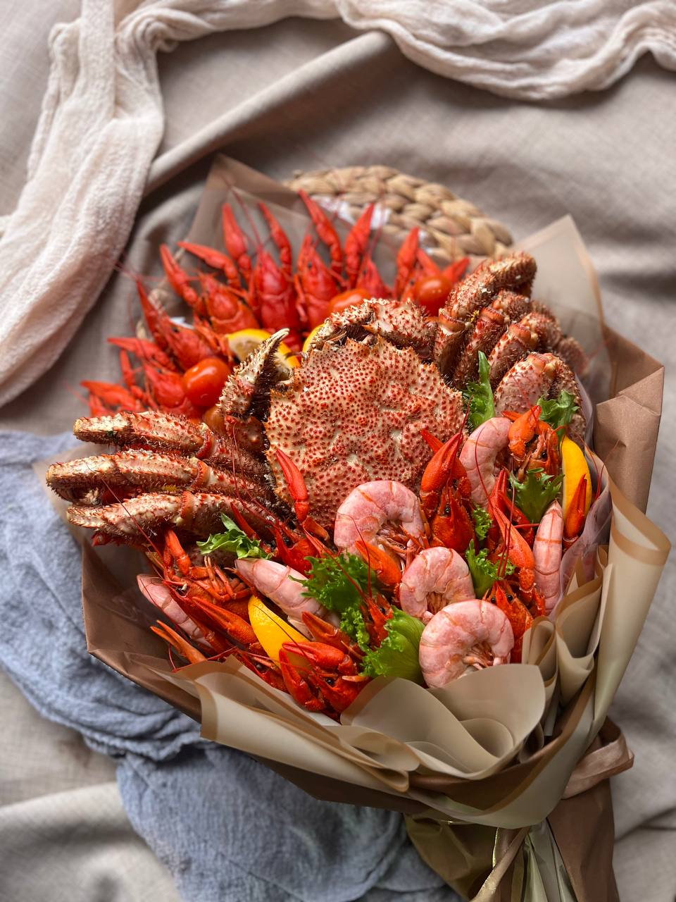 Букеты из Морепродуктов